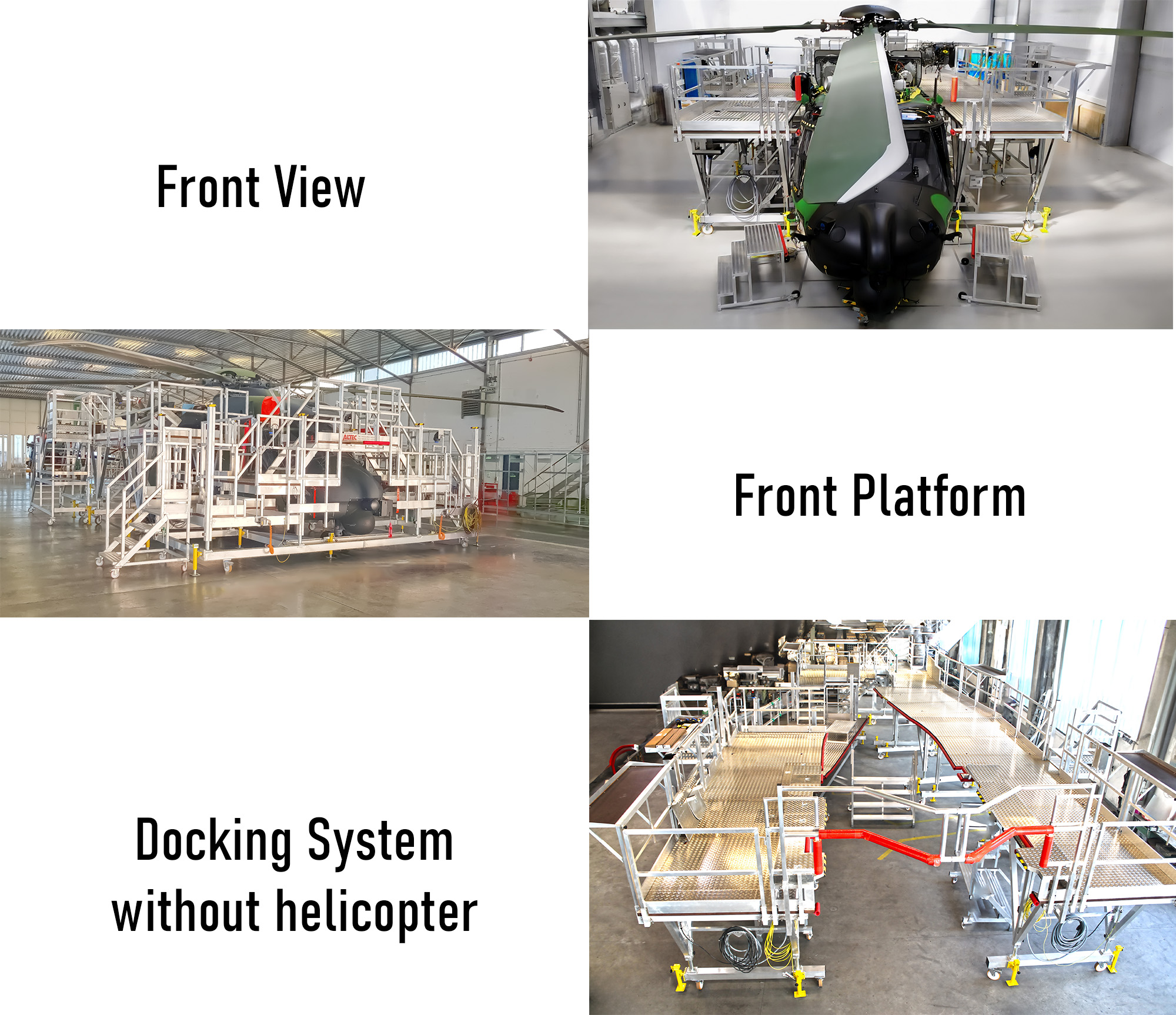 NH90 Docking System Stand Platforms