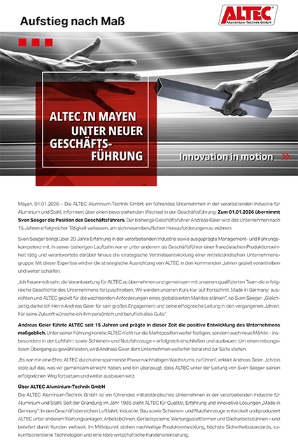 PDF über den Geschäftsführerwechsel