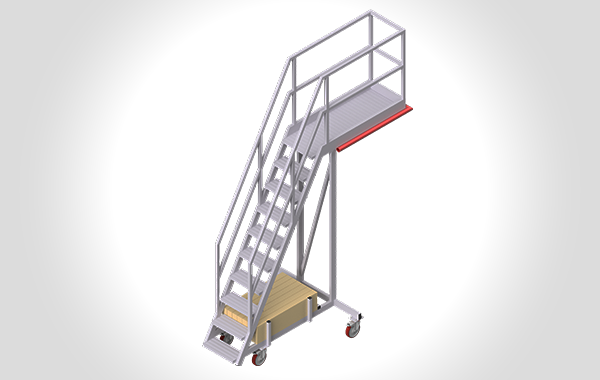 Mobile Podestleiter Mobile Podestleiter