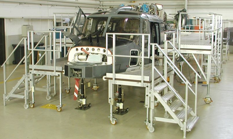 Dockanlage Westland Lynx, "Sea Lynx" Dockanlage Westland Lynx, "Sea Lynx"