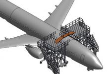 Fuselage platform for A319 / A320 / A321 / B737