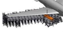 Tragflächen- und Enginegerüst für Airbus A330 MRTT