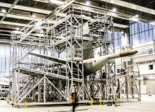 Heckdock für Lockheed P-3C „Orion“